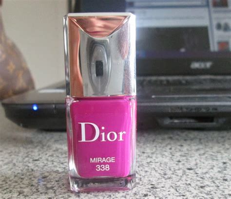 REVIEW: Dior Mirage number 338 nail polish.